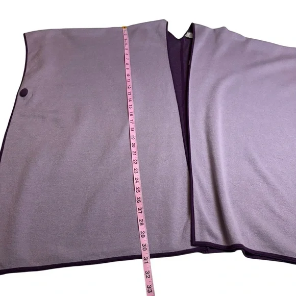Chico's Reversible Ruana Mystique Purple - Picture 8 of 11